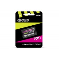 Аккумулятор Li-ion 16340 (123А) 3.7v 700mAh BL-1 ФАZА