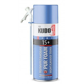 Пена монтажная KUDO Home 15+ всесезонная -10С+35 520мл