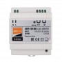 Блок питания 220В / 12v 1.8А 60W на DIN рейку IP20 3г гар. Jazzway