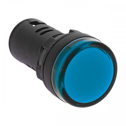 Лампа AD22DS LED(матрица) d22мм 230В синий ИЭК