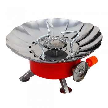 Плитка газовая портативная с цанговым захватом, лепестки, малая ЧИНГИСХАН