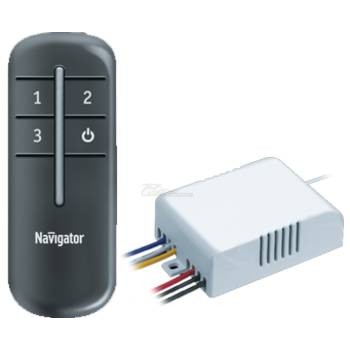 Выключатель ДУ с пультом 3*1000w NRC-SW Navigator