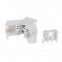 Гнездо RJ-45 8P8C самозажимное кат.6 REXANT