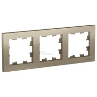 Рамка Atlasdesign 3м шампань универс.