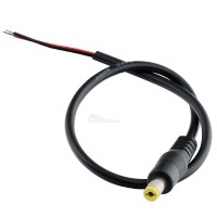 Штекер питания DC 5,5x2,1 с проводом QuickPin