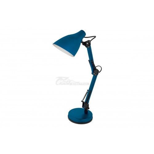 Светильник настольный KD-331 230v 40w E27 синий C06 Camelion