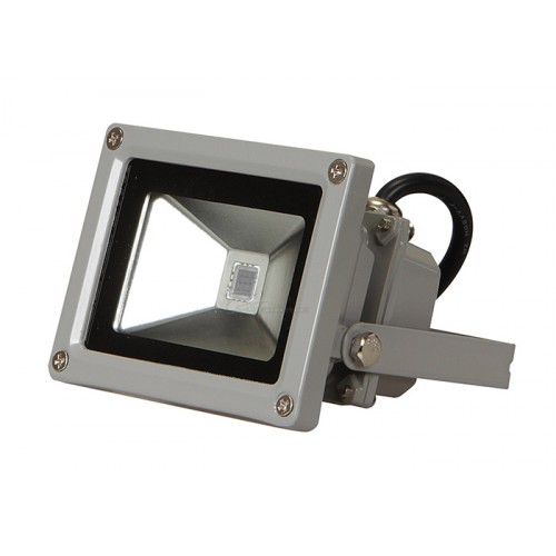 Прожектор светодиодный цветной PFL 10W/RGB-RC/GR + Пульт ДУ Jazzway