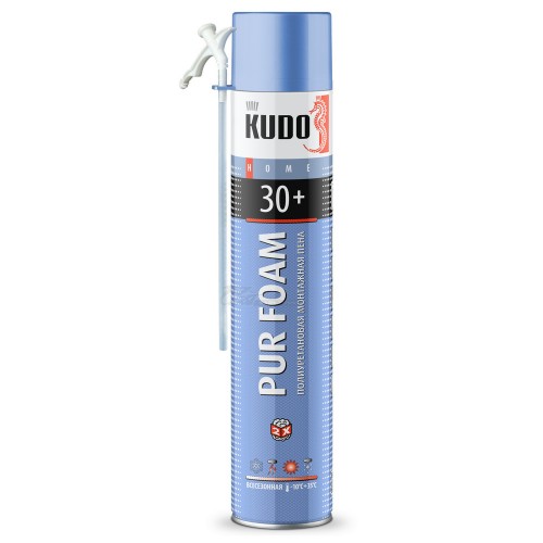 Пена монтажная KUDO Home 30+ всесезонная -10С+35 1л