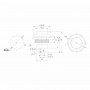 Кнопка металл 250V 2А (2с) (ON)-OFF d16.2 синяя REXANT