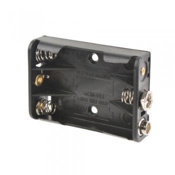 Батарейный отсек Bh3xAAA/9V snap для "Кроны" ROBITON