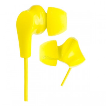 Наушники Perfeo NOVA внутриканальные желтые