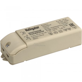 Трансформатор Navigator 220V/12V 105W 94433