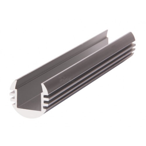 ПРОФИЛЬ ля LED ленты PAL 1818 круглый (2м) анодированный Jazzway
