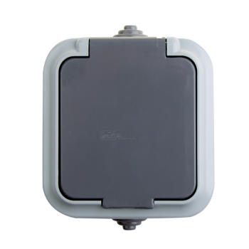 Розетка 1-местная б/з о/п 16А IP54 REXANT