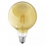 Лампа светодиодная LEDVANCE SMART+ G125 6W 2400K E27 220V WiFi диммируемая золотое стекло филамент