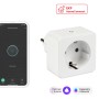 Розетка умная RCS-1-WF Wi-Fi 16А таймер, измерение мощности EKF HomeСonnect