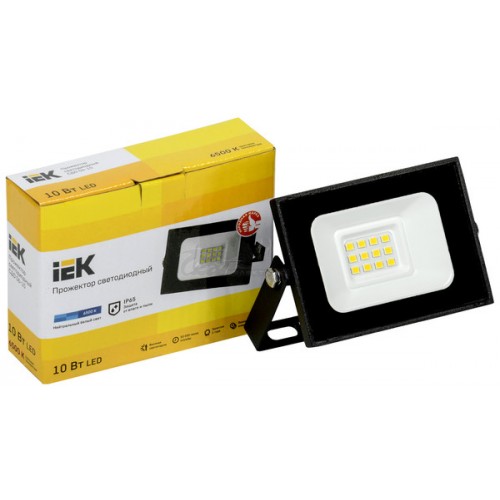 Прожектор светодиодный СДО 06-10 10W 6500k IP65 IEK