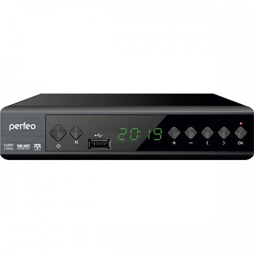 Цифровая приставка Perfeo STYLE DVB-T2/DVB-C DolbyDigital, 2 USB, IPTV, HDMI