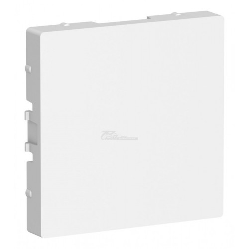 Заглушка Atlasdesign 1мест. белая без суппорта