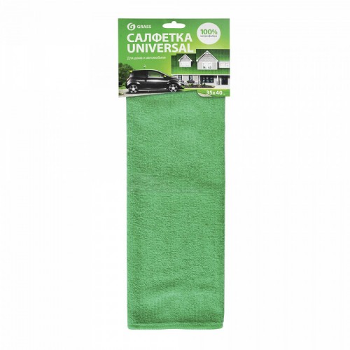 Салфетка микрофибра универсальная 35*40cm IT-0306 Grass