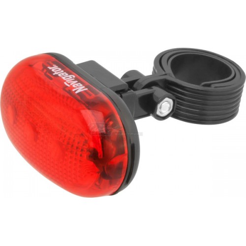 Фонарь велосипедный NPT-B02 3LED 2 режима 2*AAA Navigator