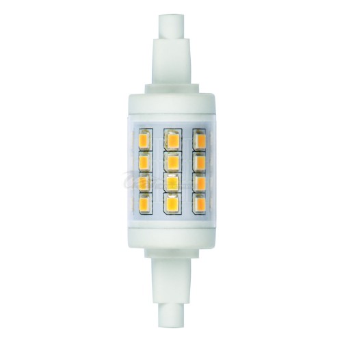 Лампа светодиодная J78 6W 3000K R7s для прожектора PLZ06WH Uniel