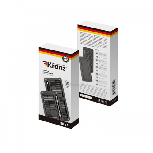 Набор отверток для точных работ RA-02 30 предметов Kranz