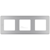 Рамка 3м алюминий Legrand INSPIRIA