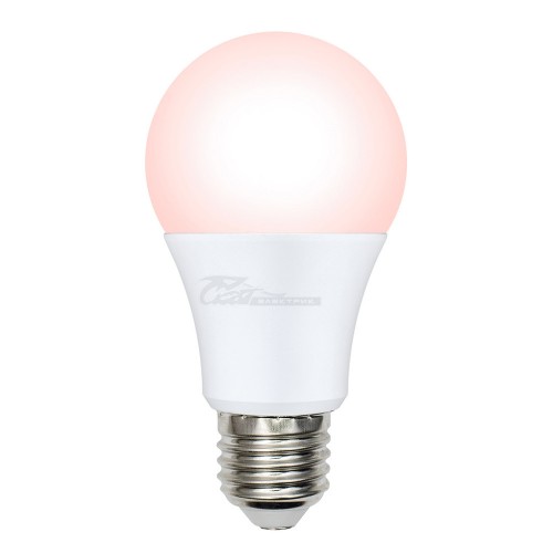 Лампа светод A60 DIM для яйценоскости 9W E27 230V IP65 д/птиц-несушек PLO65WH