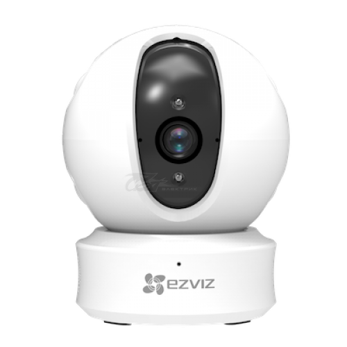 Камера IP 1Мп (4мм) 1/4" поворотная, микрофон+динамик, подсветка, WiFi белая (ez360 c6c) Ezviz