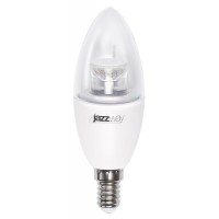 Лампа светодиодная диммируемая Jazzway PLED-DIM С37 7W 4000K 540Lm E14 CLEAR 230V