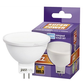 Лампа светодиодная Jazzway PLED-SP JCDR 9W 5000K 230V GU5.3