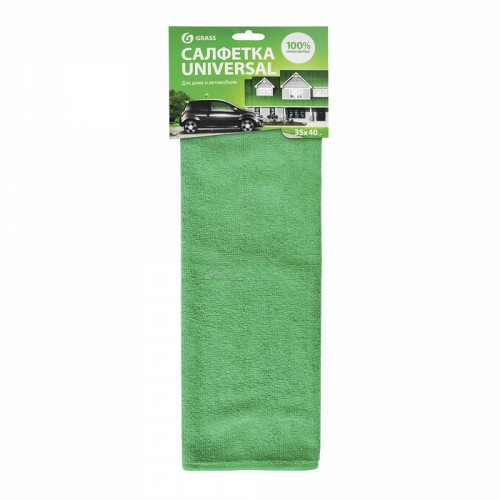 Салфетка микрофибра универсальная 35*40cm IT-0306 Grass