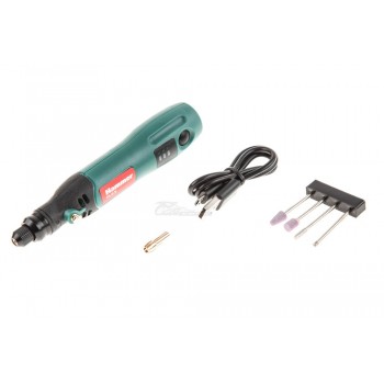 Мини Дрель HAMMER Flex аккумуляторная AMD3.6Li USB 1.3А/ч, 3.6В Li-ion, 118 предм.