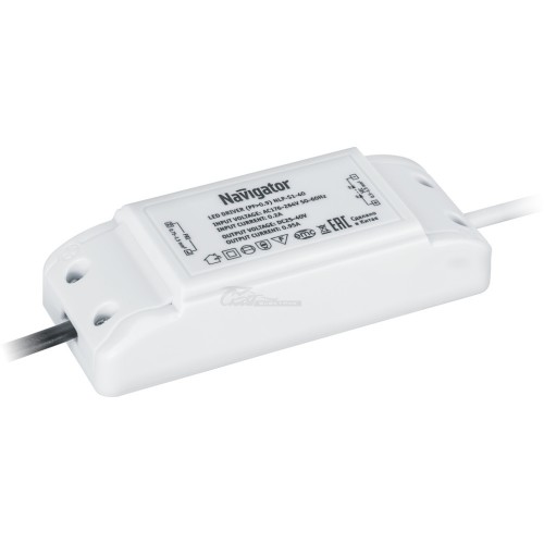 Драйвер для светодиодных панелей NLP-S1-40 40Вт 30В 0,95А Navigator