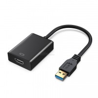 Конвертер USB 3.0 в HDMI 1080p провод 15см (Windows 7/8/10)