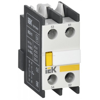 Приставка контактная ПКИ-11 доп. контакты 1з+1р IEK