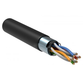 Кабель F/UTP 4PR 24AWG (0.45мм) CAT5e Cu (медь) OUTDOOR ITK Generica