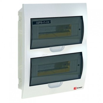 ЩРВ-П 24 модулей встраиваемый пластик IP41 EKF PROxima
