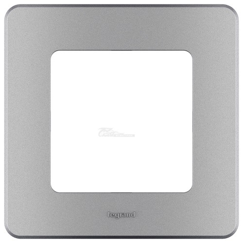Рамка 1м алюминий Legrand INSPIRIA