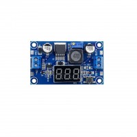 Преобразователь понижающий LM2596 DC-DC с дисплеем Uвх=4,5-40В, Uвых=1,25-37В 3А