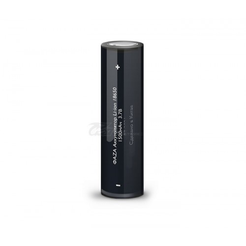 Аккумулятор Li-ion 18650 3.7v 1500mA*h SR-1 ФАZA