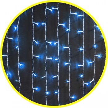 Гирлянда светодиодная Navigator занавес 1,5*1,5м 288LED постоянное свечение IP20 Синий