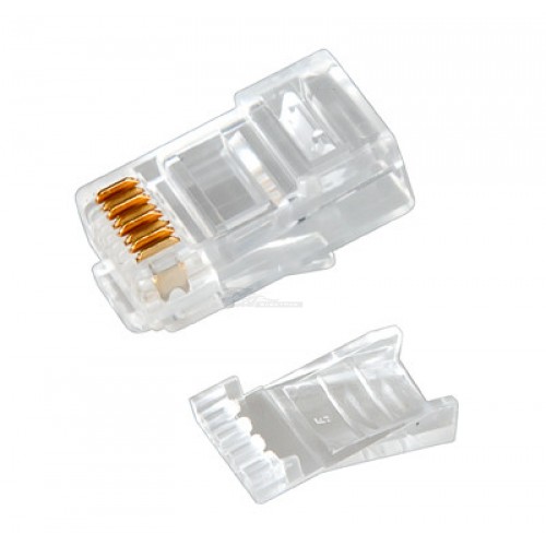 Штекер RJ-45 8Р-8С + вставка Cat 6 REXANT