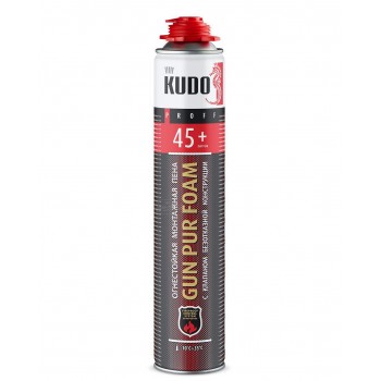 Пена монтажная KUDO FIRE PROOFF 45+ огнестойкая