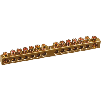 Нулевая шина 6х9 (14/1) крепеж по центру Navigator