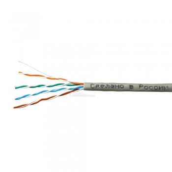 Кабель UTP 4PR 24AWG (0.46мм) CAT5e Cu SkyNet Light