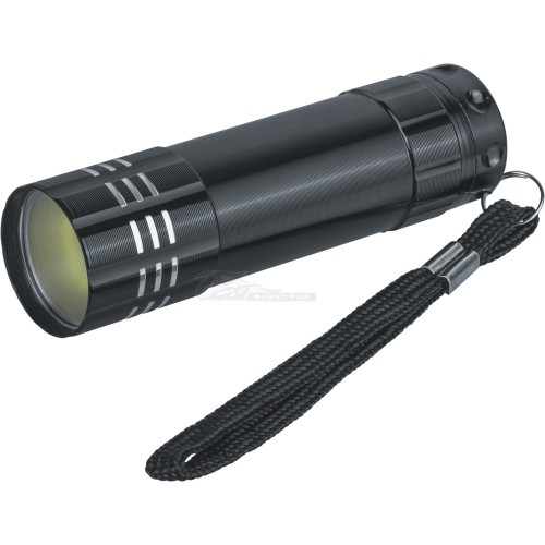 Фонарь NPT-CM17 1Вт COB 3хAAA, алюминий, черный Navigator