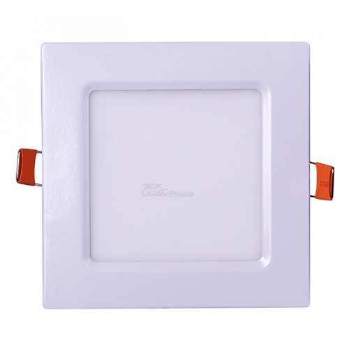 Светильник PPL-S 6W 6500K IP40 120мм встр/квадр белый Jazzway