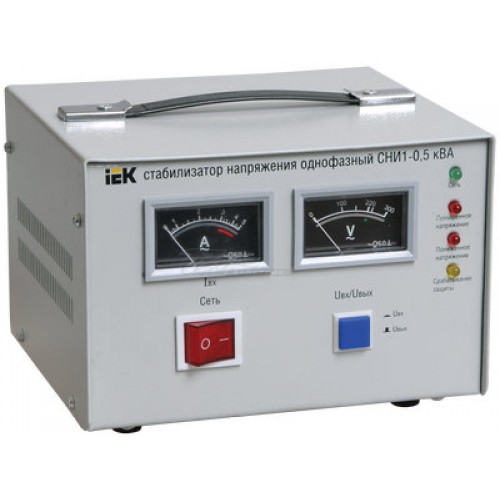 Стабилизатор напряжения СНИ1-2000,1-фазный 220В 2кВА IEK